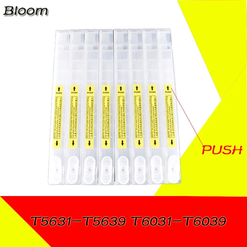 Перезаправляемый картридж+ обломок Resetter для Epson Stylus Pro 7800 9800 7880 9880 принтер T5631-T5639 T6031-T6039 чернильный картридж