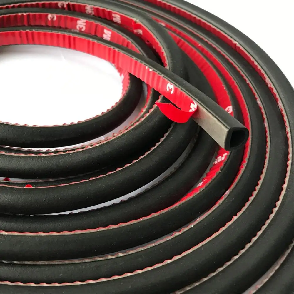 5 метров большой D стиль клейкая дверь уплотнение грузовик капот край резиновый