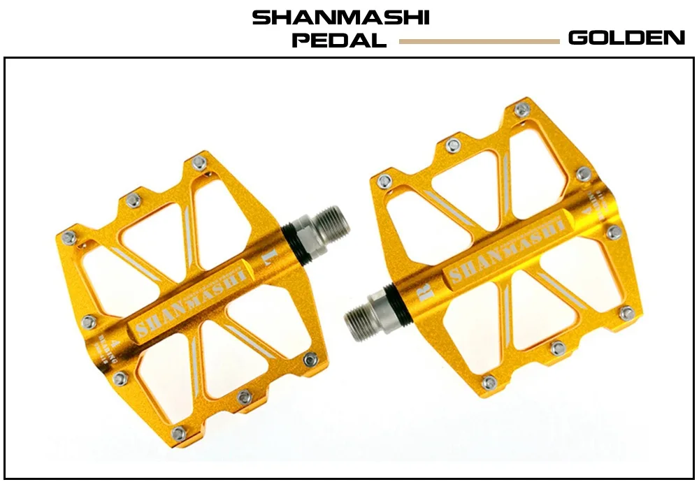 

418 Bicycle Pedal Aluminum Alloy Anti-slip Ultralight MTB BMX Bike Pedal Sealed 8 Bearing Pedals Road Mountain Cycling Parts