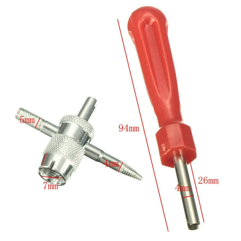 

Handheld Tire valve tool Car Auto Wrench Installation Replacement Built-in Set Removal