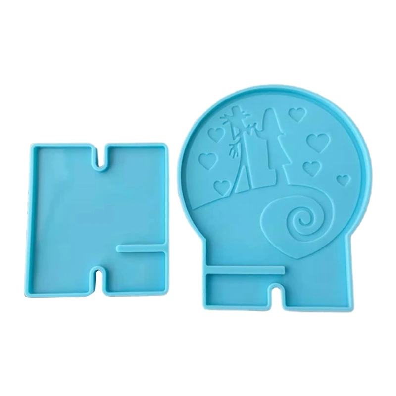 

Cellphone Bracket Holder Epoxy Resin Mold DIY Mobile Phone Stand Silicone Mould 85LF