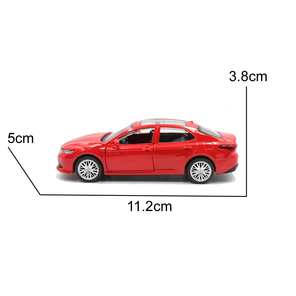 Масштаб 1:43 Toyota Camry литой металлический автомобиль модель автомобиля|Наземный