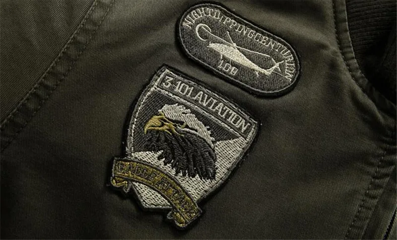 

2019 Sping Winter Mens Warm Bomber Jackets Male Slim Fit Fleece Lined Pilot Coats With Epaulets Plus Size M-4XL Casaco Masculino