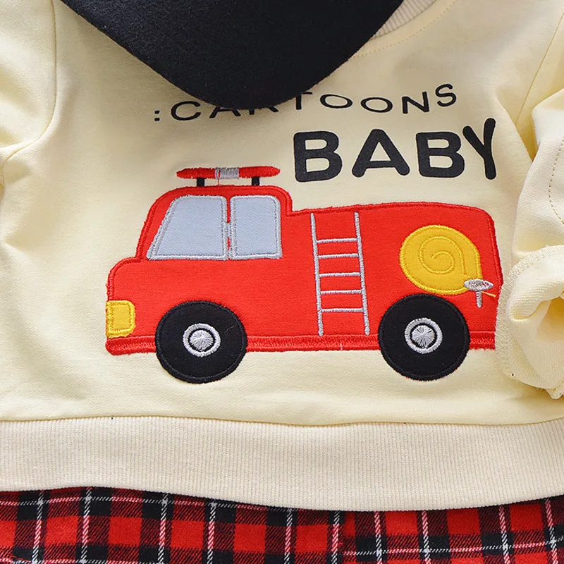 2 шт./компл. детский хлопковый спортивный костюм из футболки и брюк|Комплекты