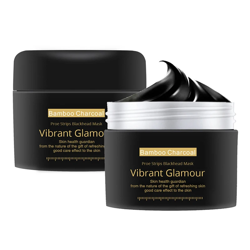 Маска для удаления черных точек Бамбуковая маска с древесным углем глубокой