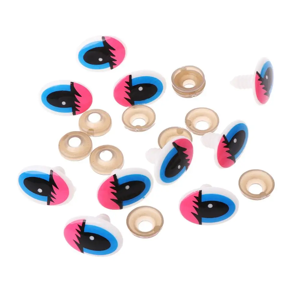 10 шт пластик мультфильм Детская безопасность глаза для игрушек и изображением