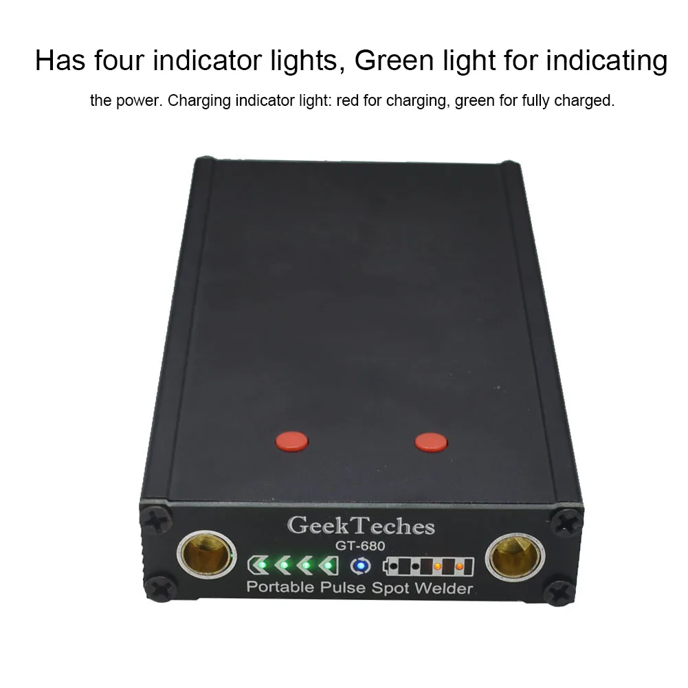 

Portable With 2 Pens Tool Mini Spot Machine Practical Household Aluminum Alloy Nickel Belt USB Rechargeable DIY Battery