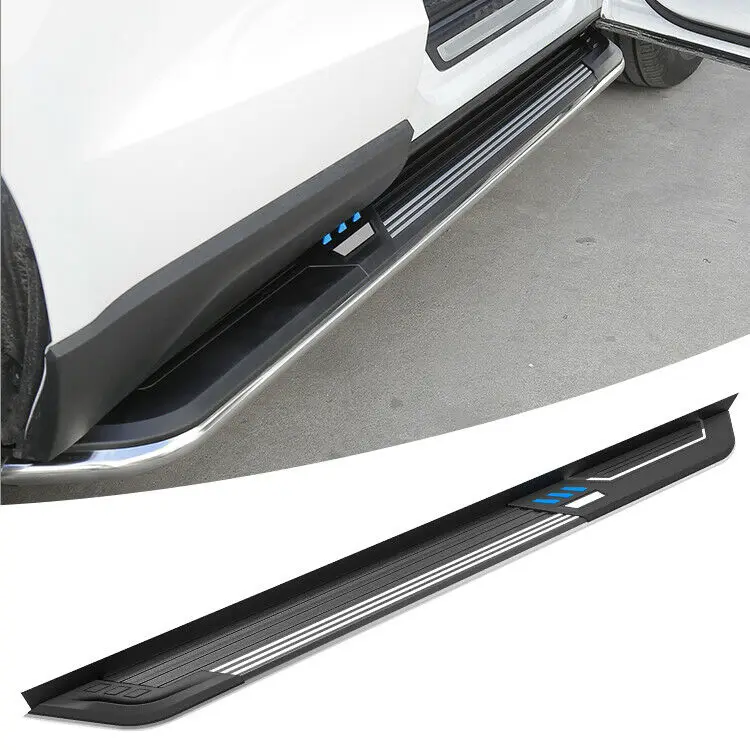 

Fits for -Infiniti- QX70/FX35 2009-2021 2Pcs left right running board side steps nerf bar car pedal side stairs side bar