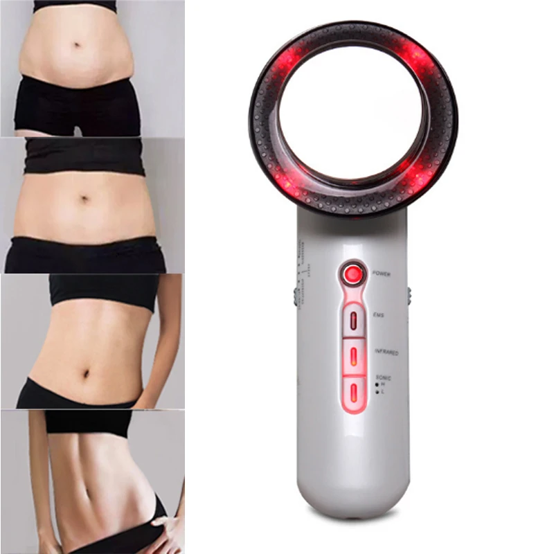 Ультразвуковая кавитация EMS массажер для лица и тела похудения устройство