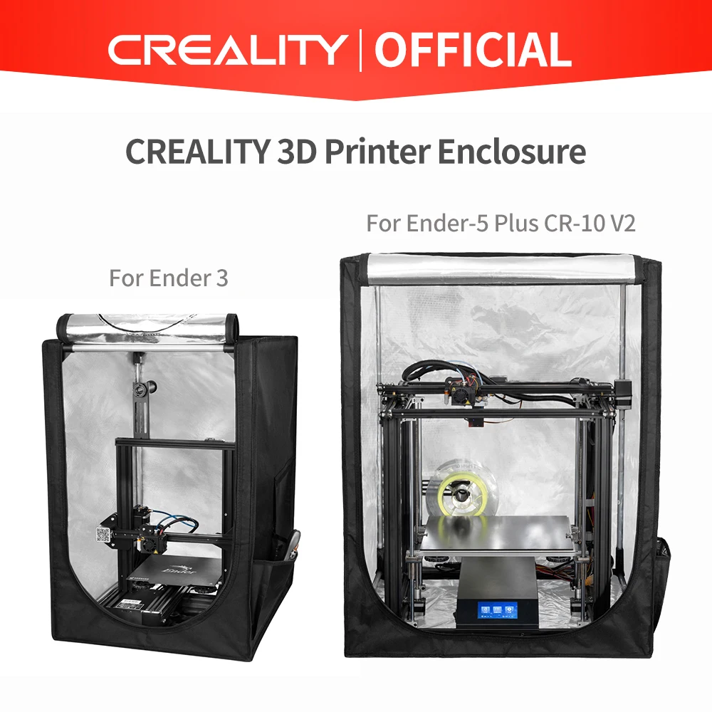 Creality 3D Printer Enclosure Protection Cover Heat Preservation Case For Ender-3 V2/Ender-3 PRO /Ender-5 Plus/CR-10 V3 printer images - 6