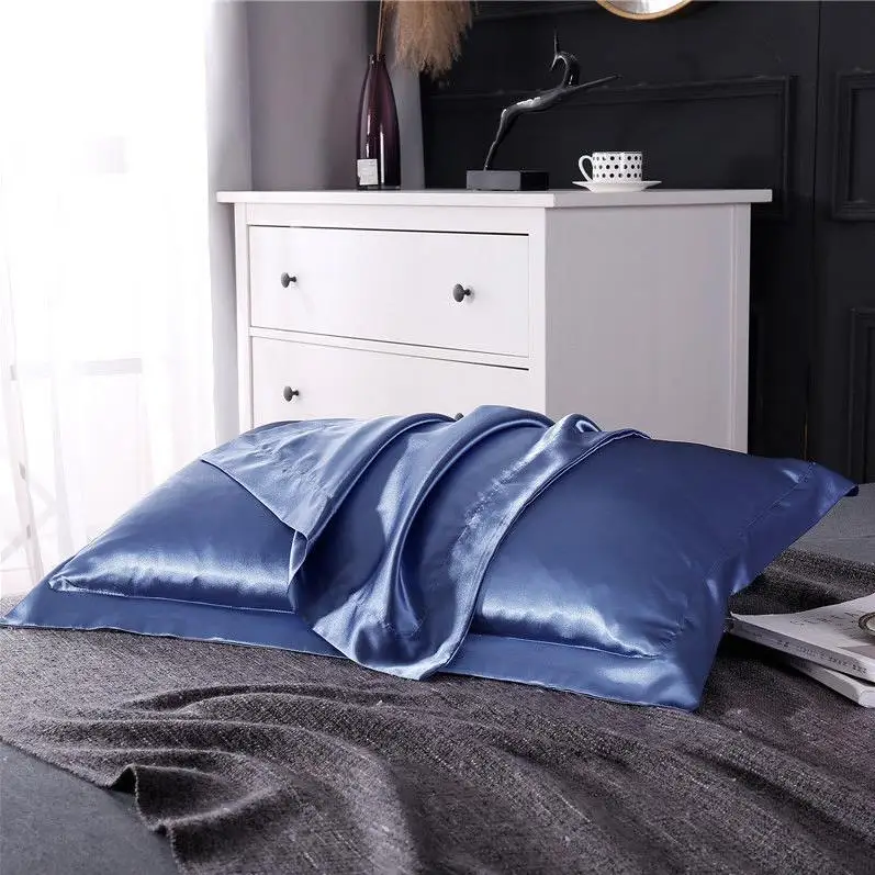 Шелковая наволочка полотенце из ледяного шелка латексная шелковая одинарная