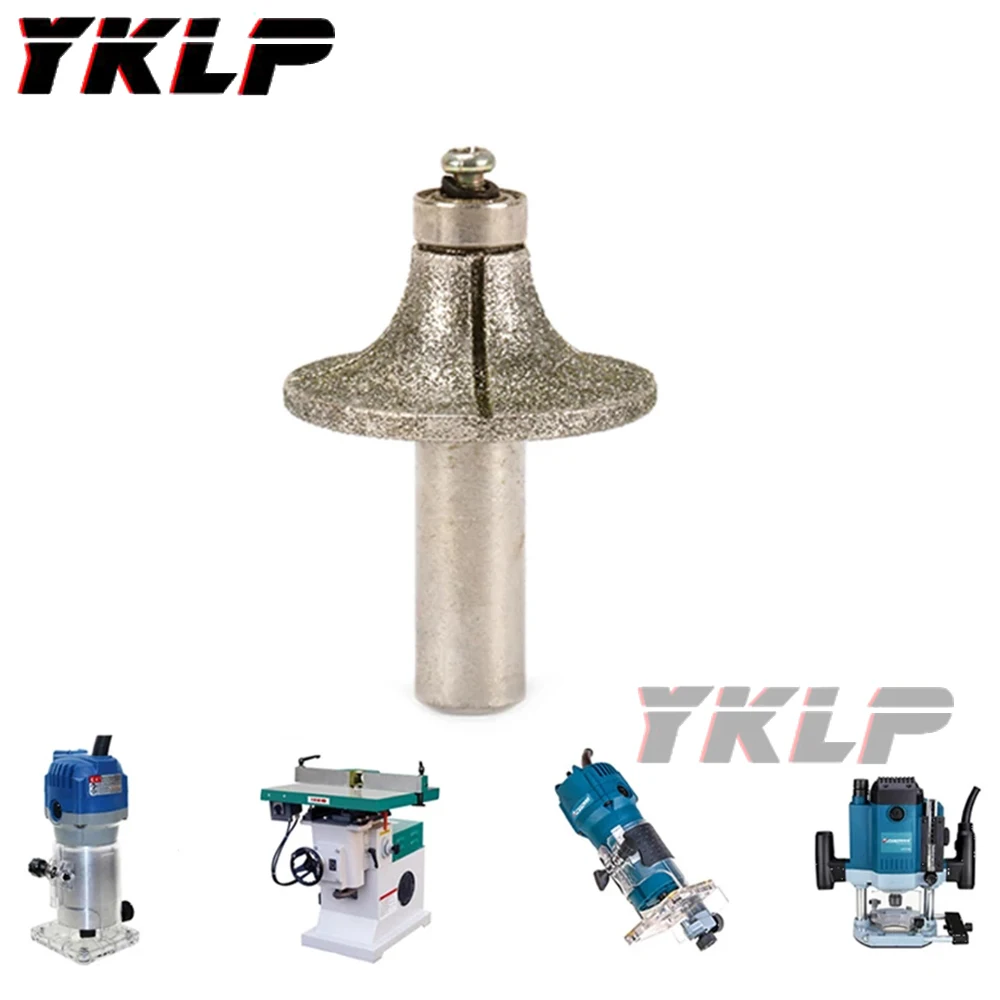 

Алмазные фрезы с вакуумной пайкой для гранита, мрамора, 1 шт.