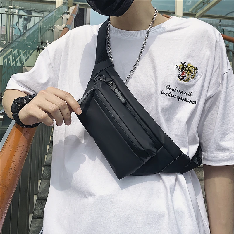 

Модная брендовая нагрудная сумка для пар, японский Повседневный Универсальный мессенджер, модная спортивная уличная дамская сумочка на та...