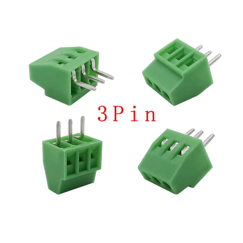 10 шт./лот Φ 2-16Pin PCB винтовая Клеммная колодка проводной коннектор KF128 шаг 2 54 мм 2P-16P