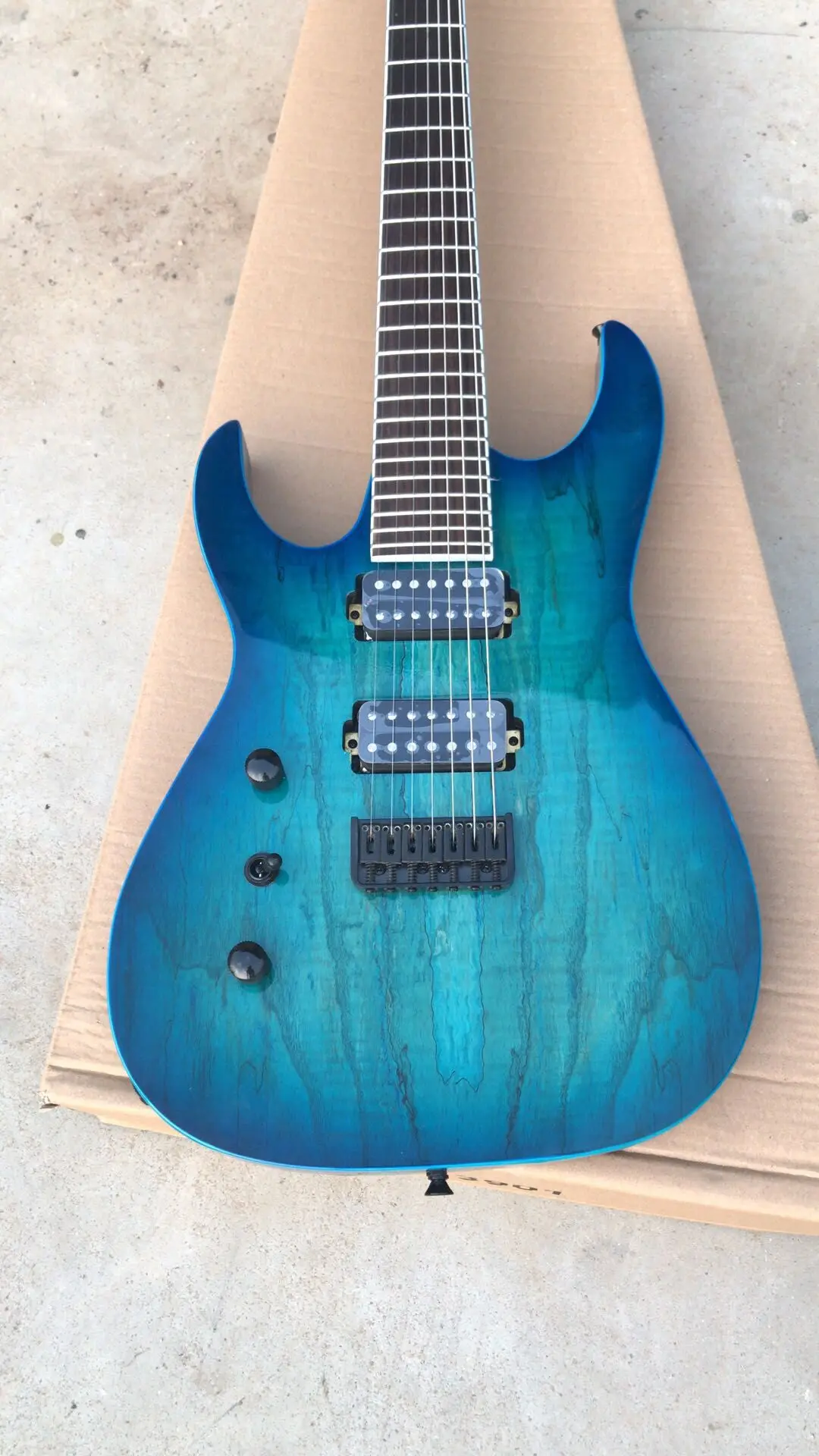 Новое поступление электрическая гитара с 7 струнами для левой руки высокое