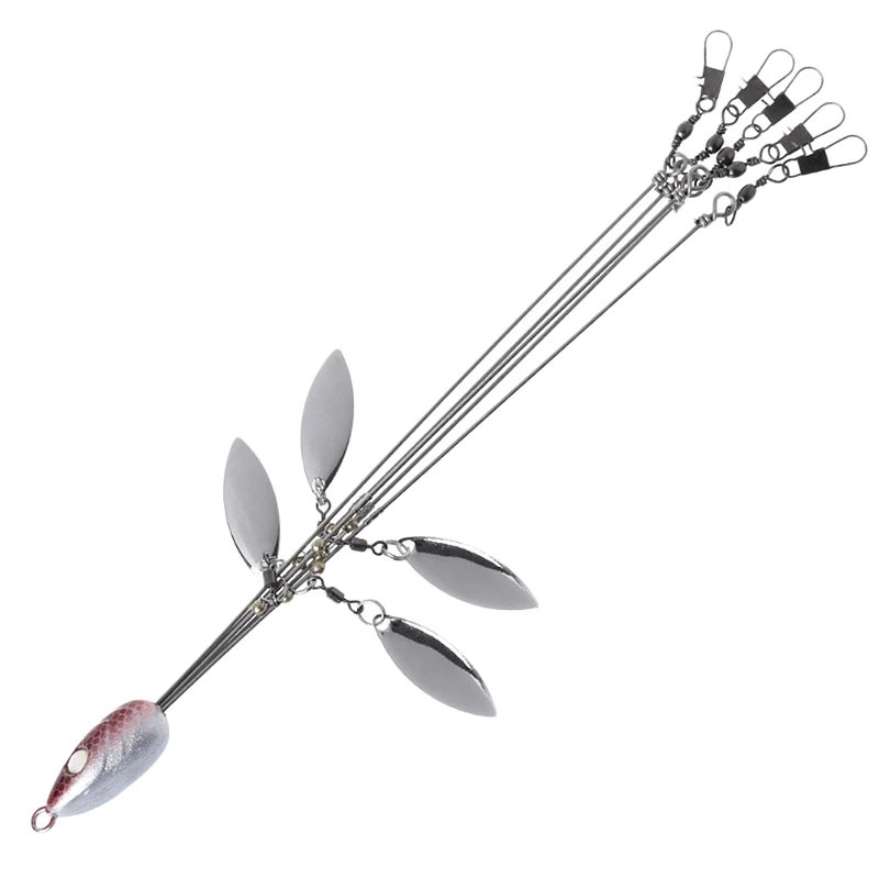 Рыболовная приманка с зонтиком рыболовная 5 рук Alabama Rig головная плавающая бас