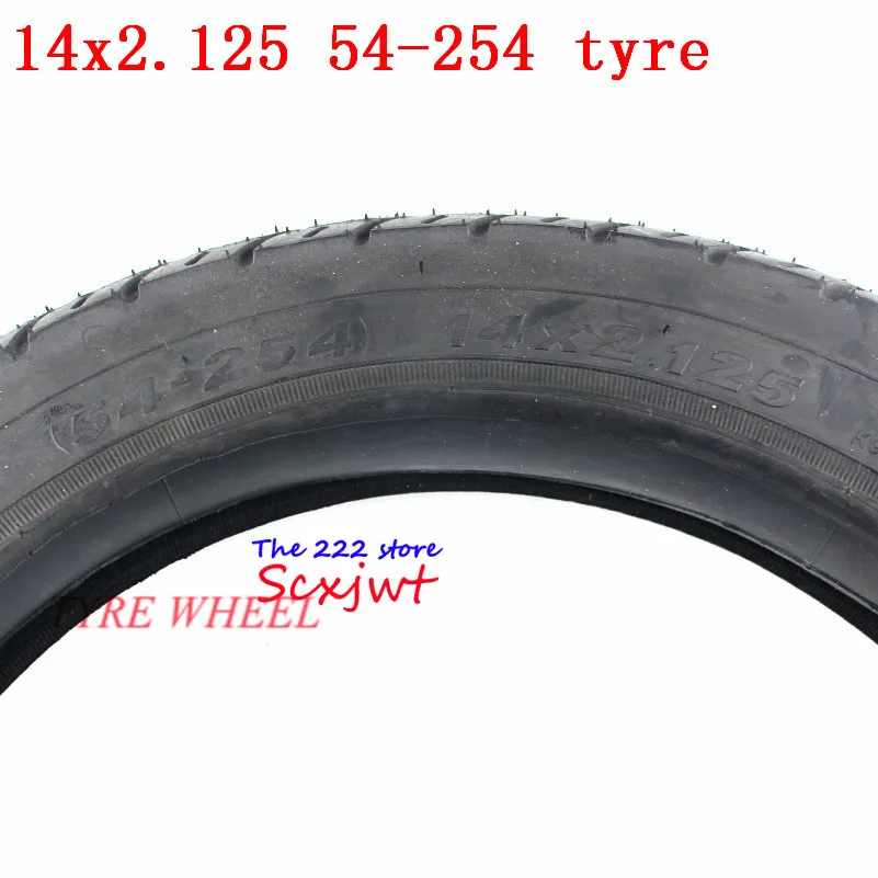 14 дюймовая шина 14X2 125/54 254 внутренняя камера шины подходит для многих газовых
