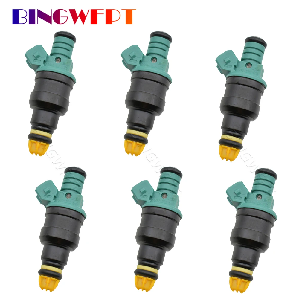 

6PCS High Quality Fuel Injectors For BMW 3.0L M3 2.5L 323i 525i E36 E34 M50 S50 0 280 150 415 0280150415