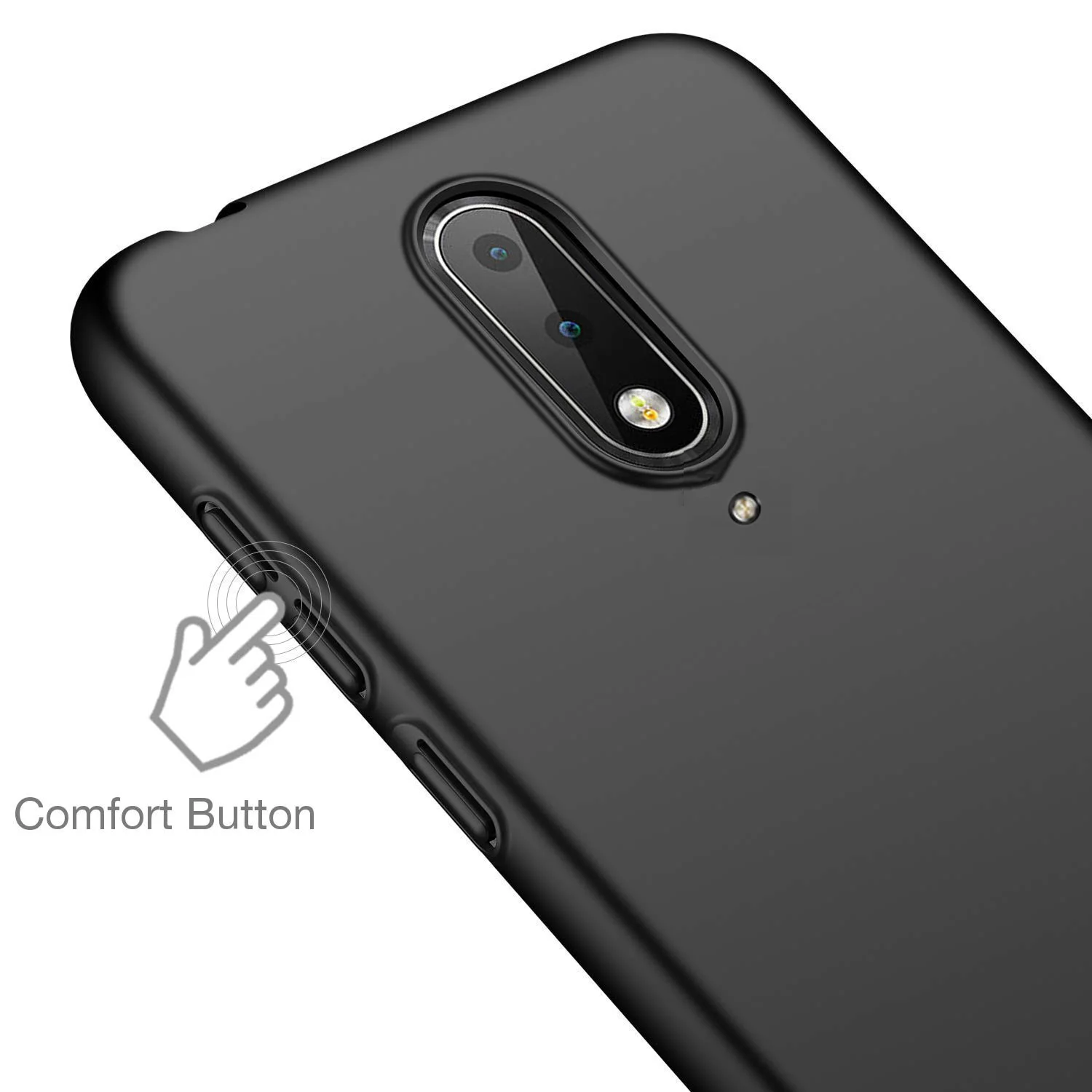 Жесткий чехол UPaitou для Oneplus 1 + 3 3T 5T 6T 7 7T Pro с полной защитой ультратонкий