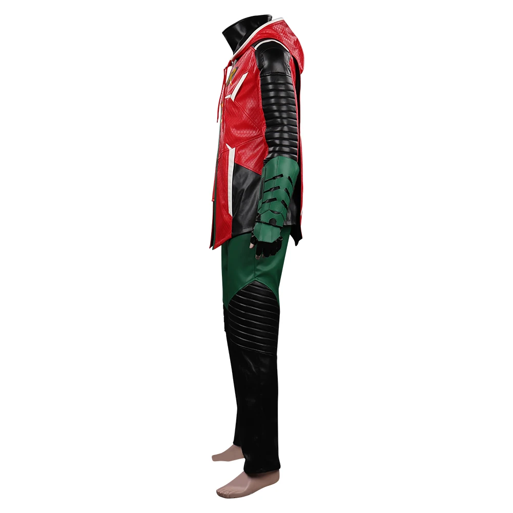 

Gotham Knights Robin Cosplay Costume Pants Top Eyemask Outfits Halloween Carnival Suit