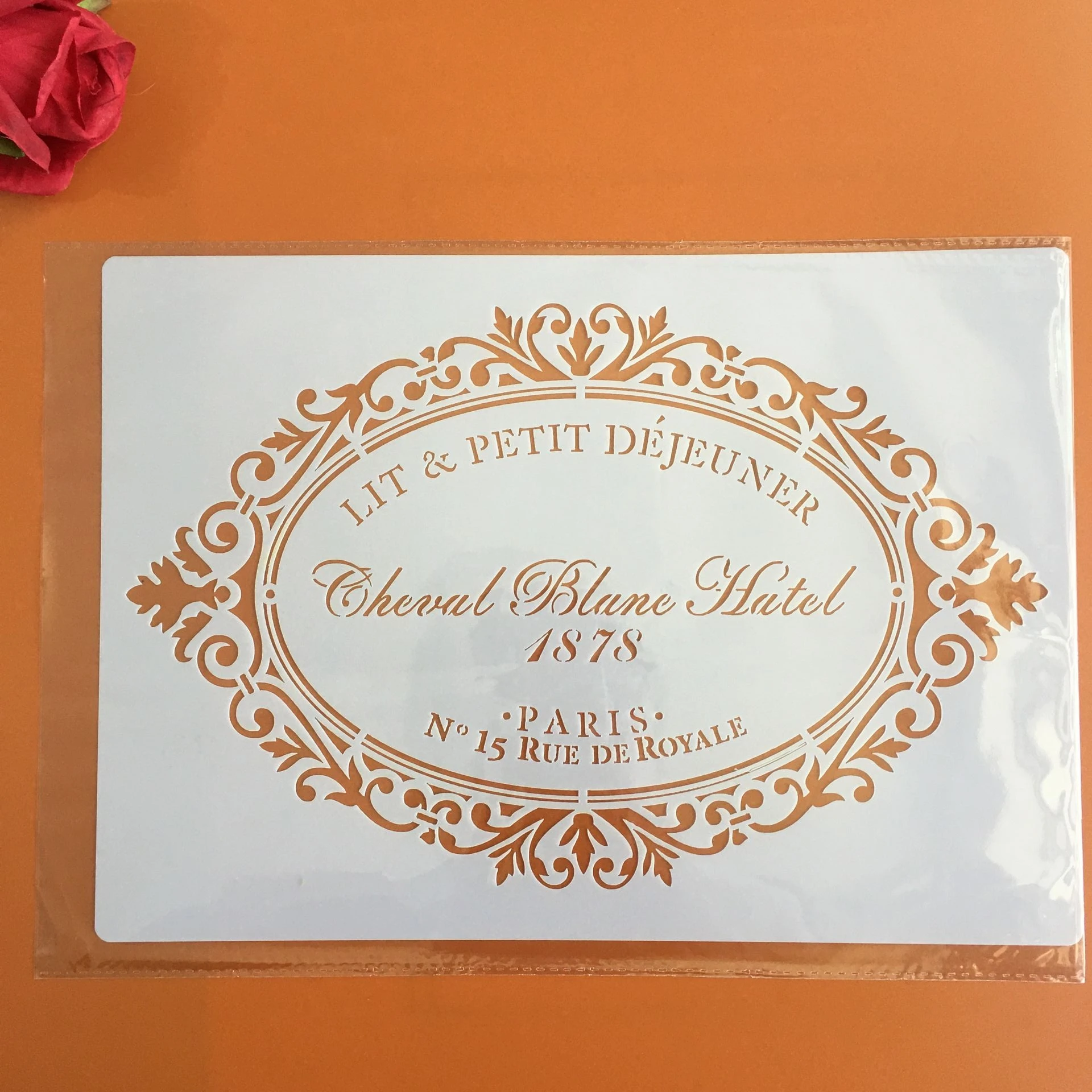 Формы для рисования на дереве ткани стенах штамповочных фотоальбомов тисненых