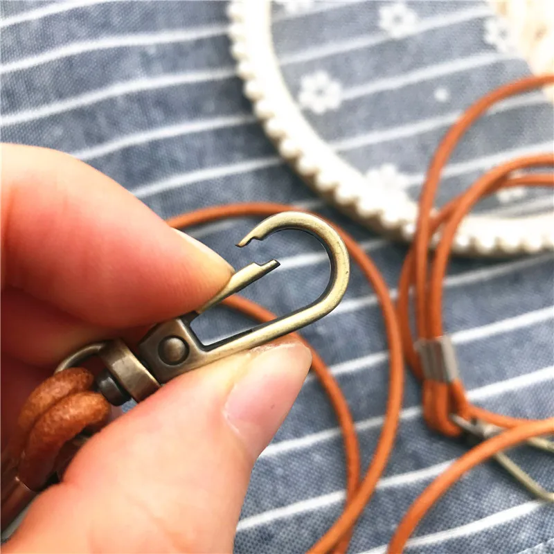 Ремешок на шею из натуральной кожи для Мобильный телефон чехол удостоверения