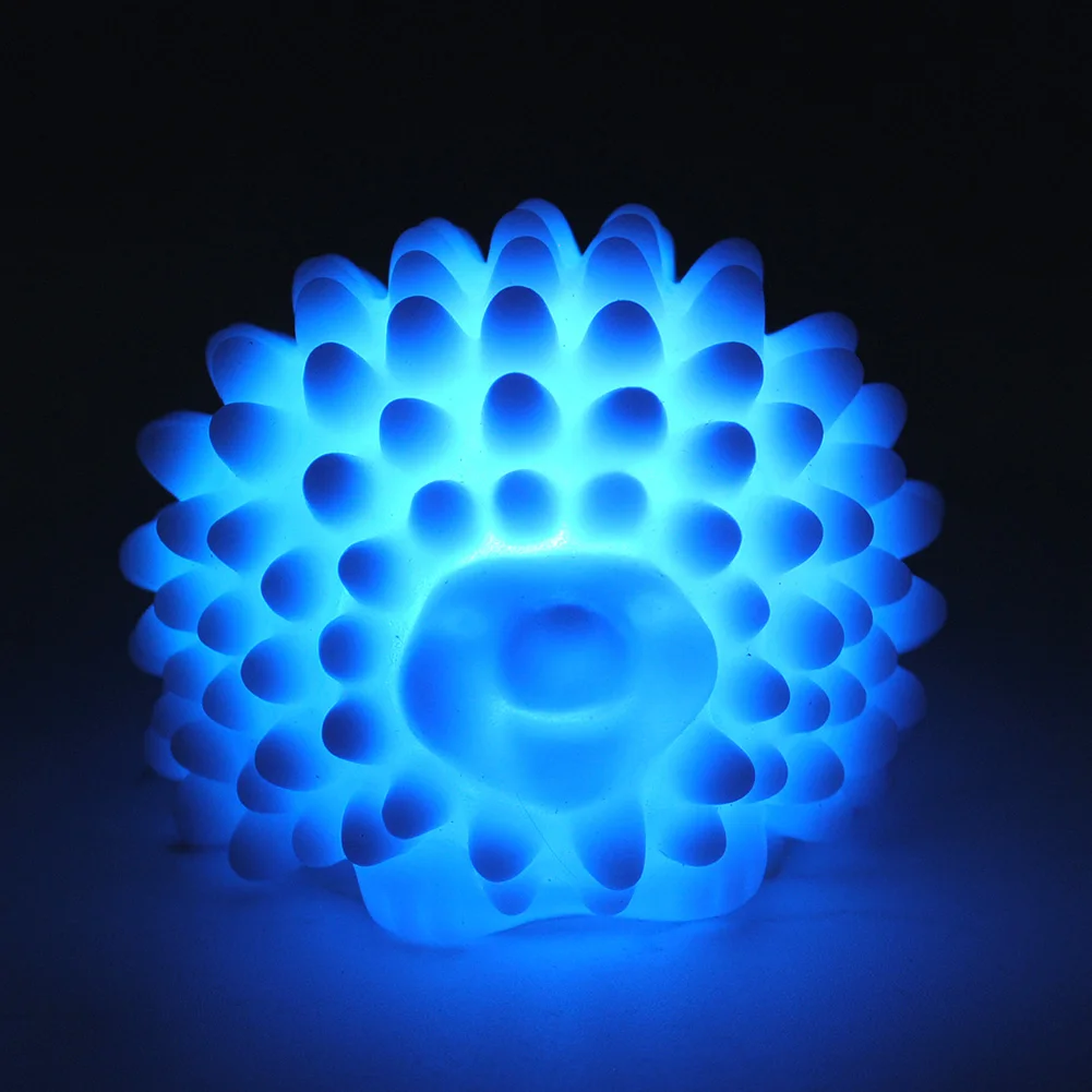 

Home Bedroom Decorative Accessories Gift Animal Party Led Festival Night Light Bedside Hedgehog Shape Changing Color Living Room