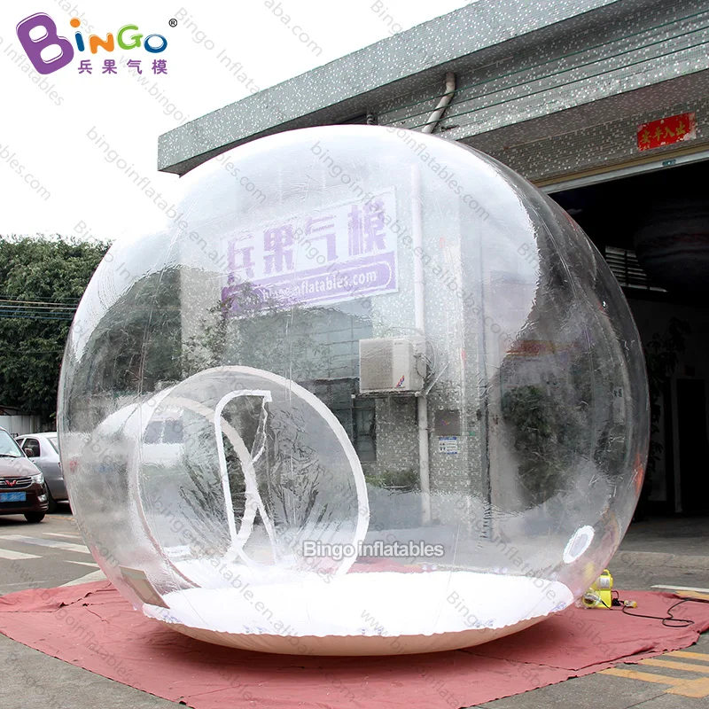 Прозрачная надувная Праздничная палатка с пузырьками 6 х4 м под заказ надувные