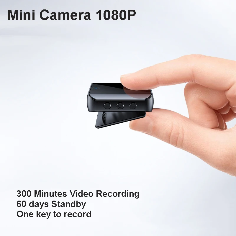 Мини камера HD 1080P Часы Диктофон Bluetooth MP3 плеер видеонаблюдение звукозаписывающее