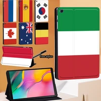 countries flag series flip tablet case for samsung galaxy tab a 8 0 9 7 10 1 10 5a a6 10 1s5e 10 5s6 lite10 4a7 10 4