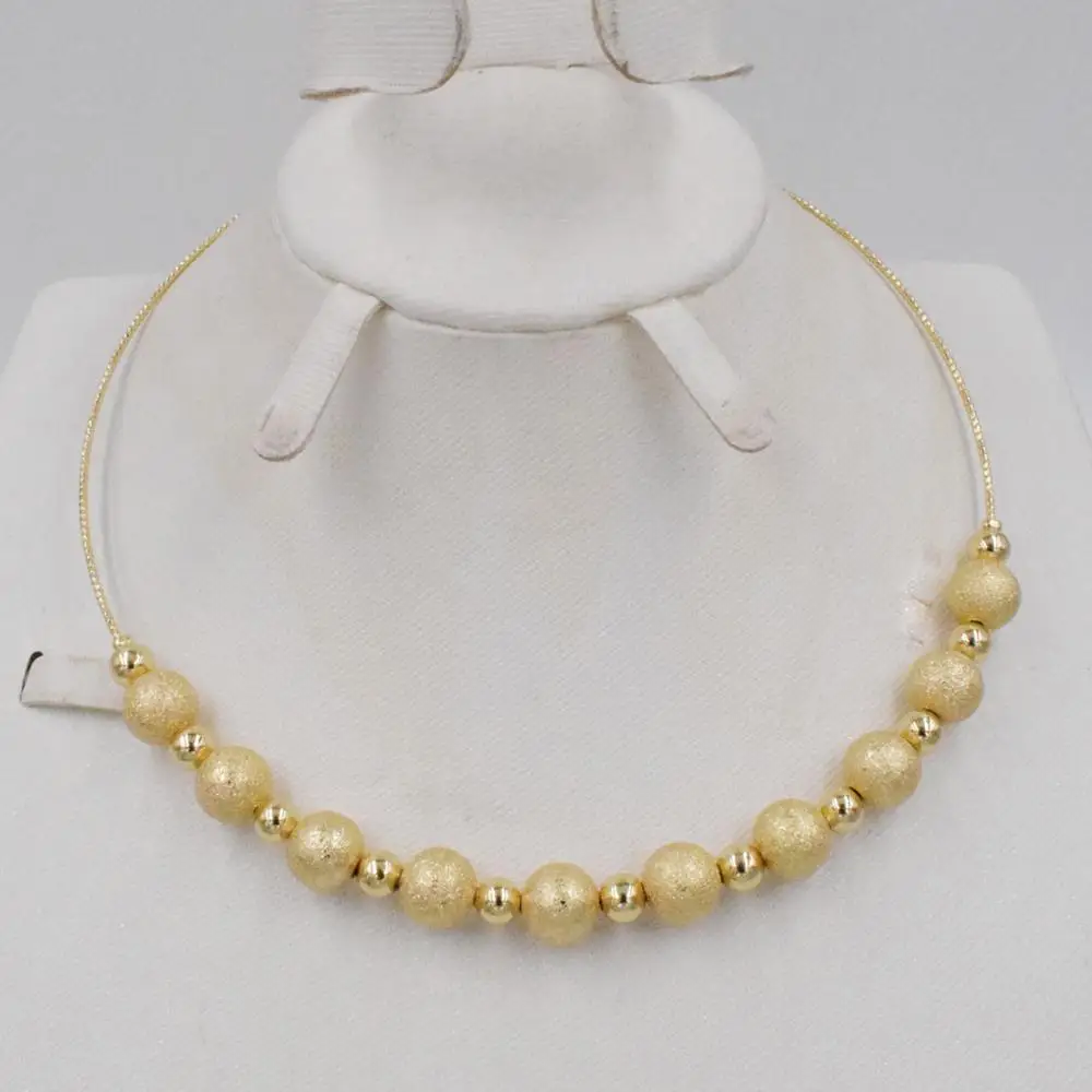 2021 новый высококачественный модный комплект ювелирных изделий из Дубая золотого