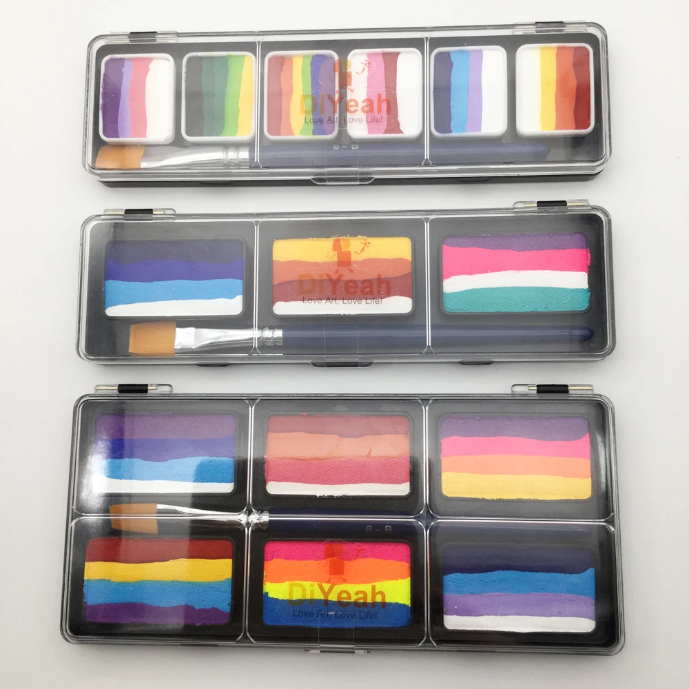 DiYeah Pro фестиваль чемпионата мира по футболу тела Краски ing играть клоуна для