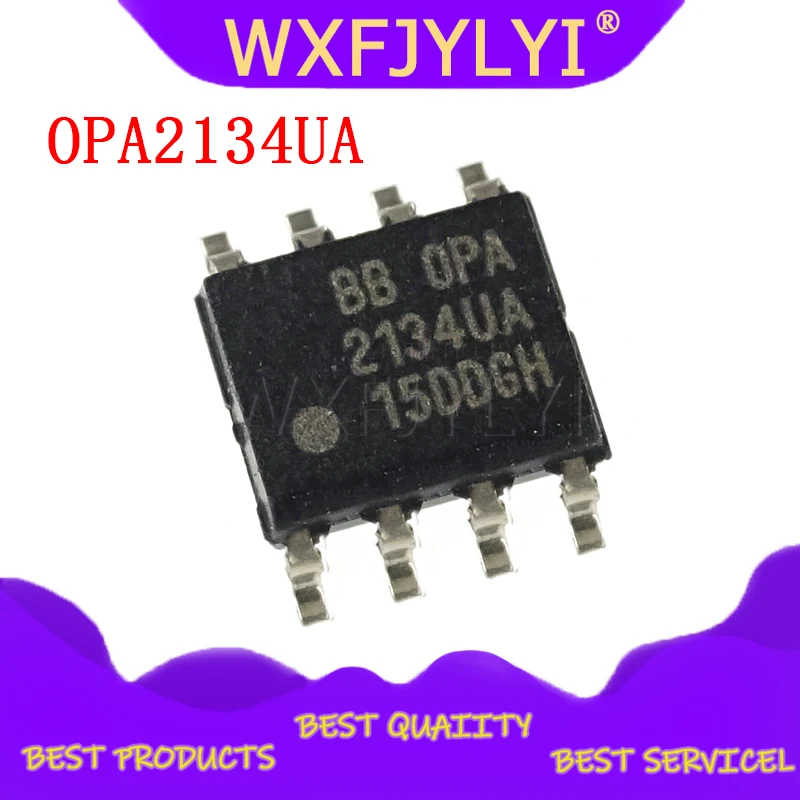 5 шт./лот OPA2134UA SOP8 Высокопроизводительные Операционные усилители звука OPA2134 SOP-8 |