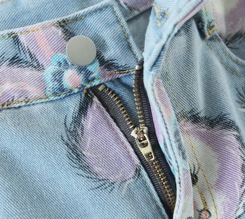 

Cartoon Jeans Women Cute Rabbit Hip Hop Pants Streetwear Female Fashion Loose Rock Harajuku Autumn High Street Casual Funny Pant