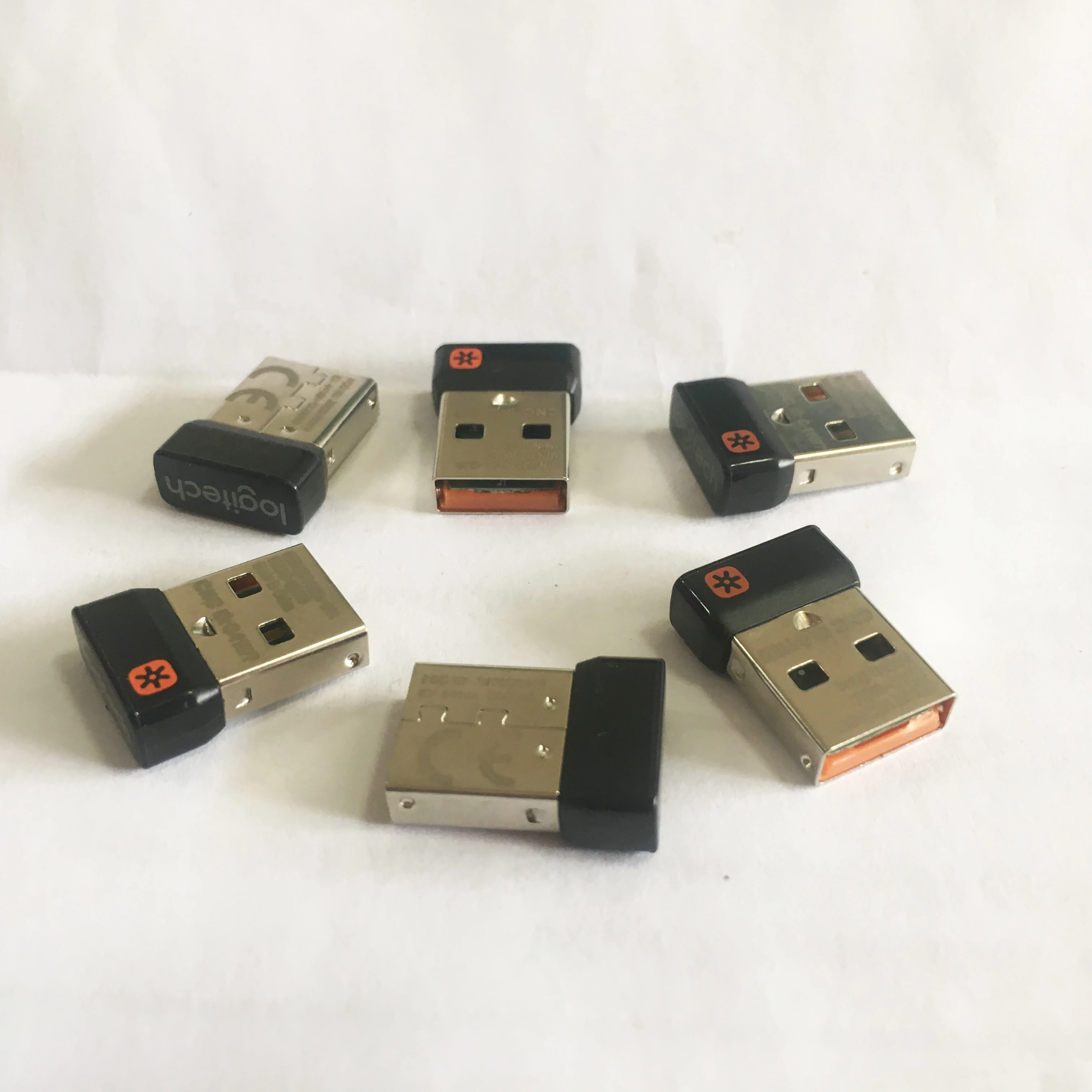 50 комплектов Logitech Dongle приемник Unifying 6 каналов мм для MX M905 M950 M505 M510 ECT адаптер