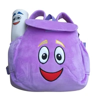 dora explorer backpack rescue bag with mappre kindergarten toys purple xmas girls back to school gifts