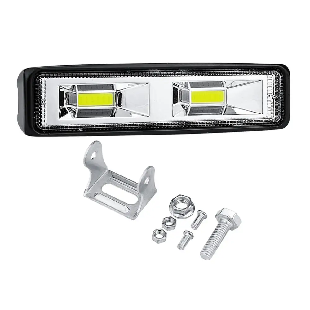2 шт. 48W 12V COB 16LED рабочий Светильник лампы пятно луча бар Подсветка светильник s