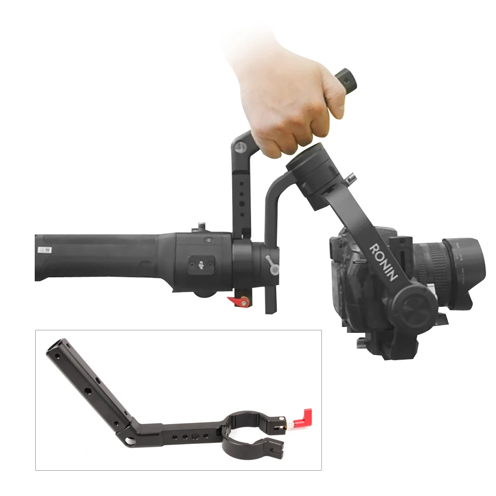 Удлинитель рукоятка для DJI RONIN S Zhiyun CRANE 2 /FY AK2000 Ручной Стабилизатор карданный