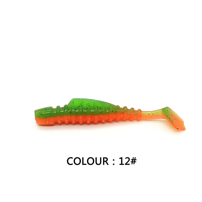 

Bionic bait 8cm / 4.5g threaded T-way sub soft bait simulation bait universal outdoor fishing product in the whole water area