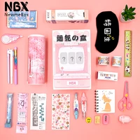 nbx blind box various school supplies stationery box home office lucky box mystery box school storage pen bag