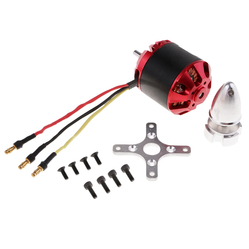 RC части сплава C4250 560KV 3-8S бесщеточный мотор для электрического самоката самолета |