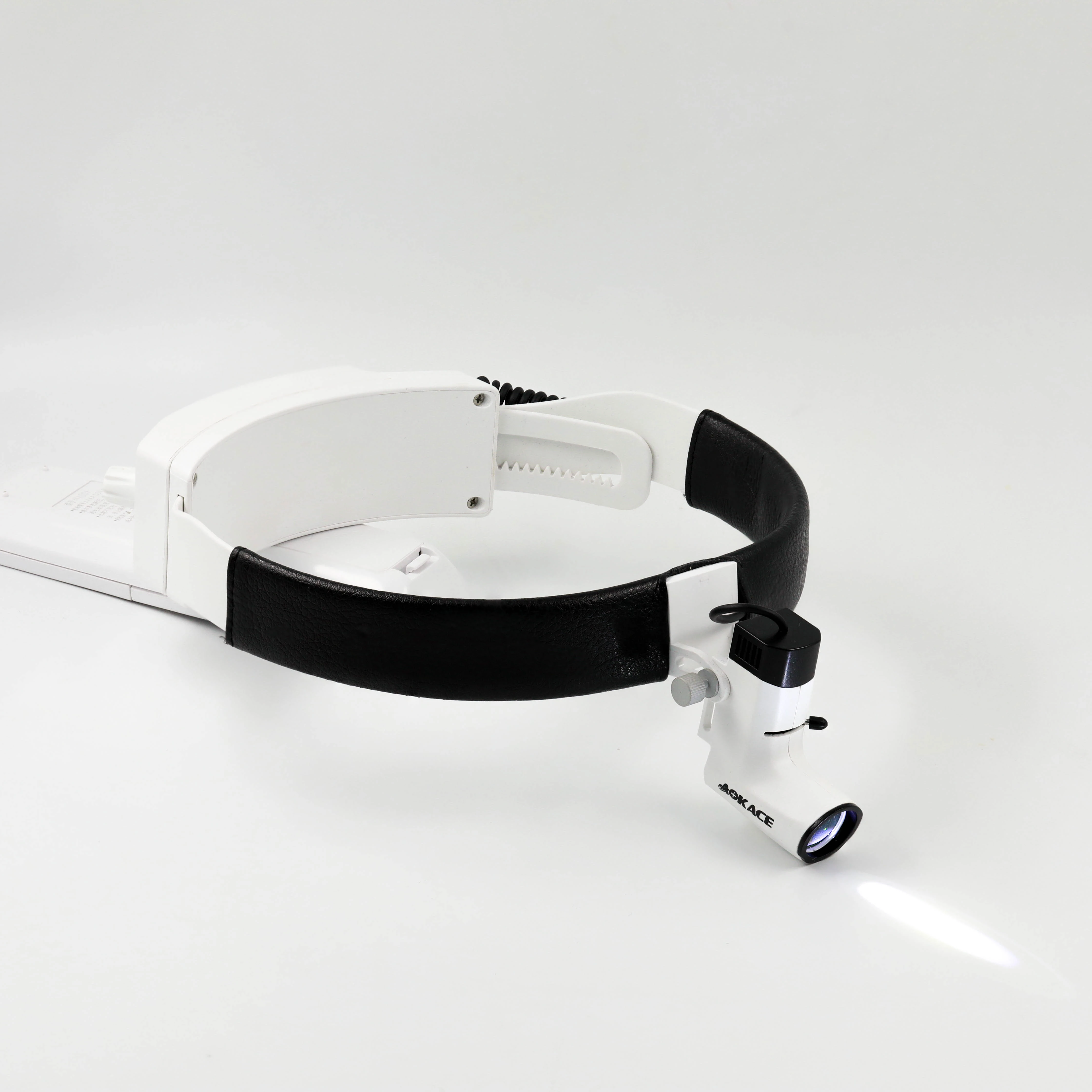 

LED Head Light Source with Li-battery High intensity with low weight