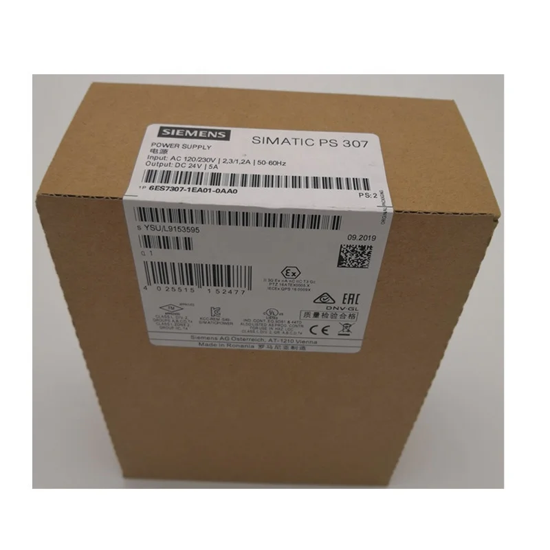 

New Original 6ES7307-1EA01-0AA0 SIMATIC PS 307 POWER SUPPLY