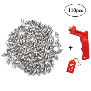 110pcs 6mm Stainless Steel Track and Cross Country Spikes with Spike Wrench Replacement Spike Sprint in USA (United States)