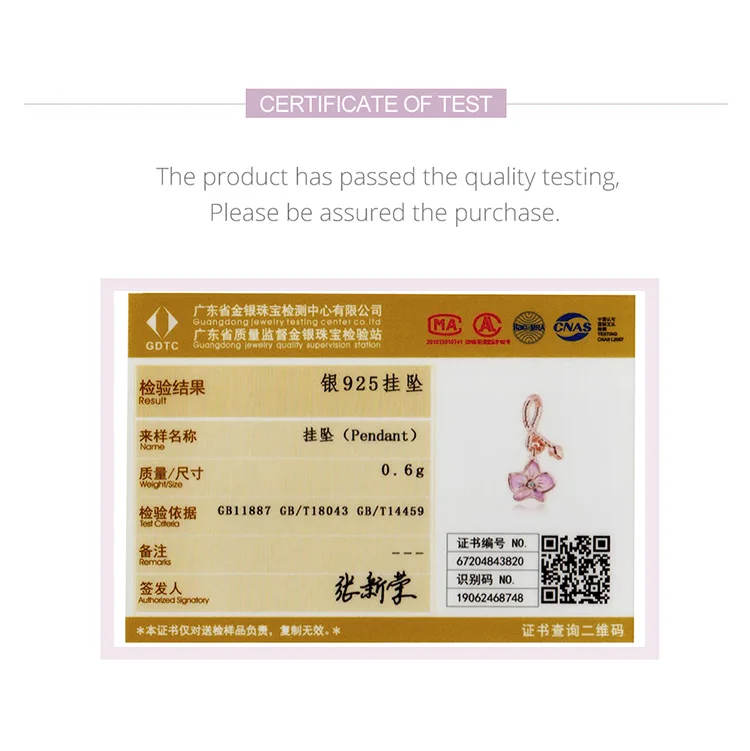 Новинка Настоящее серебро 925 пробы очаровательный браслет с фиолетовыми