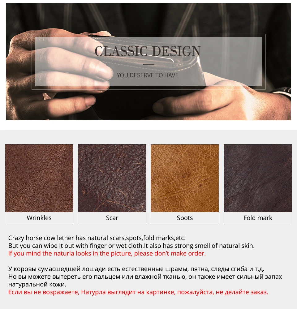 Genuine Leather Women Wallet GZCZ Casual Men Wallet Women Long Wallet In Women`s Wallet and Purses Retro Rfid Women Short Wallet