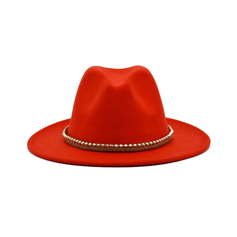 2020 Elegant Ladies Autumn And Winter British Hat Harajuku Style Wool Hat High-Top Jazz Hat Men's Panama Felt Hat F6