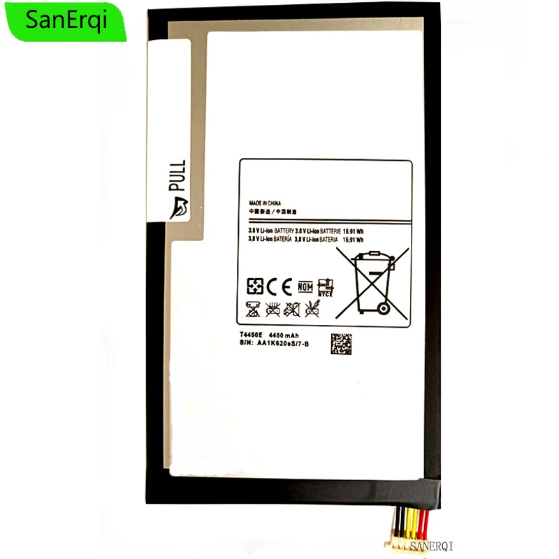 Аккумулятор для планшета Samsung GALAXY Tab 3 8 0 T310 T311 T315 SM E0288 E0396 T4450E 4450 мАч|Аккумуляторы