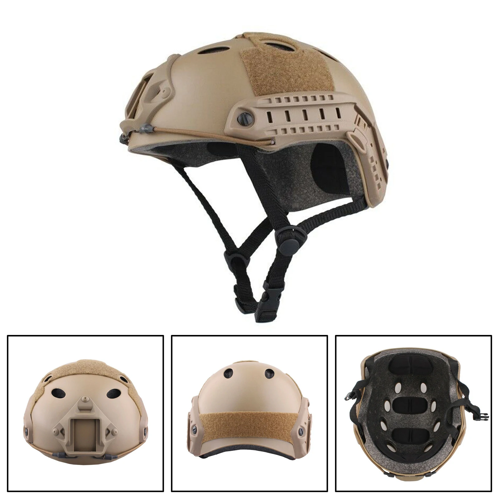 

Tactical Fast Helmet PJ Type Ballistic Protective Military Helmet Airsoft Outdoor Painball CS SWAT Riding Protect Equipment