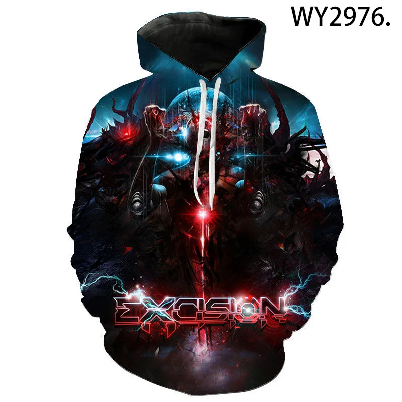 

Новинка, уличная одежда, модные повседневные свитшоты для мужчин и женщин, детские толстовки с 3D-принтом DJ для мальчиков и девочек, пуловер, ...